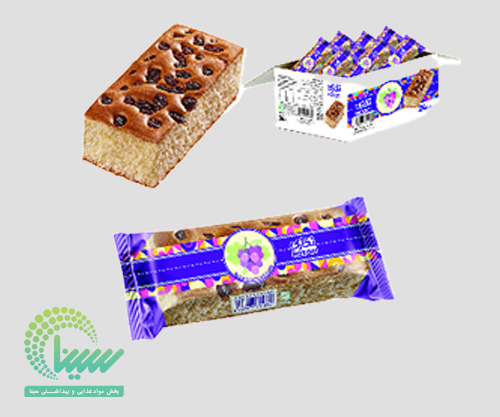 کیک خانگی کشمشی