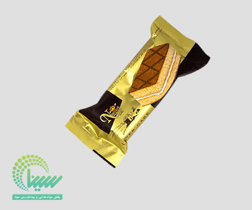 کیک لایه ای طلایی